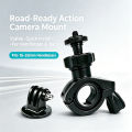 Bicycle Handlebar Mount Bike Holder For  Hero 13 12 11 10 9 Insta360 X5 SJCAM AKASO  Osmo Action 6/5 PRO/4/3 Nano Camera. 