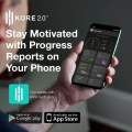 Kore 2.0 Elite Fitness Tracker - Bluetooth 5.0 Step Tracker Watch for Women and Men | Sleep, Calorie, and Heart Rate Monitor Watch | Smart Health Tracker for iPhone and Android IP67 Water- Resistant. 
