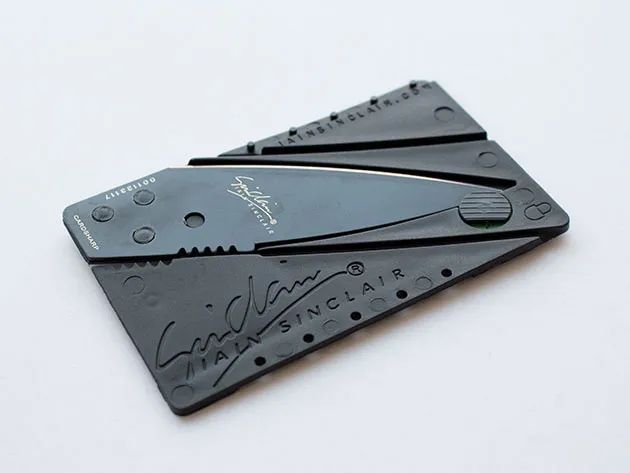 Steel Credit Card Knife,