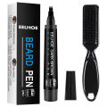 Brush Beard Coloring Shaping Tools Men Beard Enhancer Waterproof Enhance Facial Hair Hair Pencil Repair Tools Beard Styling Tool. 