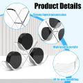 Clear Hockey Puck Display Case Acrylic Hockey Puck Display Stand Sports for 3 Pucks Hockey Puck Holder Storage Decoration Gift. 
