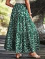 Stylish And Fashionable Long Linen Skirt For Women.