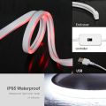 Neon LED Strip Lights DIY Neon Sign Gesture Sensor 5V USB Dimmable Flexible Rope Lamp Tube IP65 Waterproof Room Backlight Decor. 