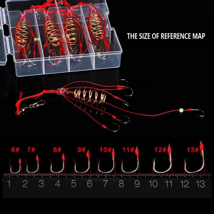 4pcs/box%20Explosive%20Fishing%20Hook%20Spring%20Feed%20Cage%20Lure%20Fishing%20Hook%20Carp%20Fishing%20Tackle%20Combinatfon%20Fishing%20Accessories%20-%20Image%204