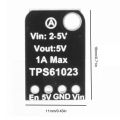 TPS61023 Mini Boost Module 5V 1A Boost Regulator Booster Board Voltage Step Up Boost Module Board from 2-5VDC to 5V. 