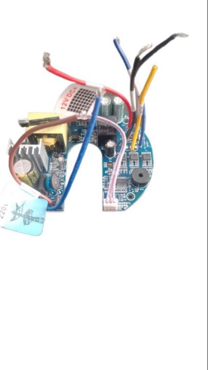 Ac Dc Fan Circuit with wire permanent soldering