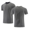 Quick Dry Men Running T-shirt Fitness Sports Top Gym Training Shirt Breathable Jogging Casual Sportswear. 