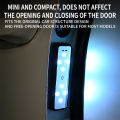 1/2PCS Car Door Lights LED Welcome Light Magnetic Control USB Charging Auto Open Door Safe Anti-collision Emergency Signal Lamp. 