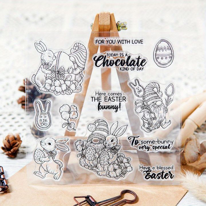 1%20set%20Original%20Design%20Easter%20Bunny%20And%20Dwarf%20Clear%20Stamp%20And%20Cutting%20Dies%20Bundle-Includes%20Metal%20Dies,Knife%20Mold,Silicone%20Stamps%20-%20Image%203