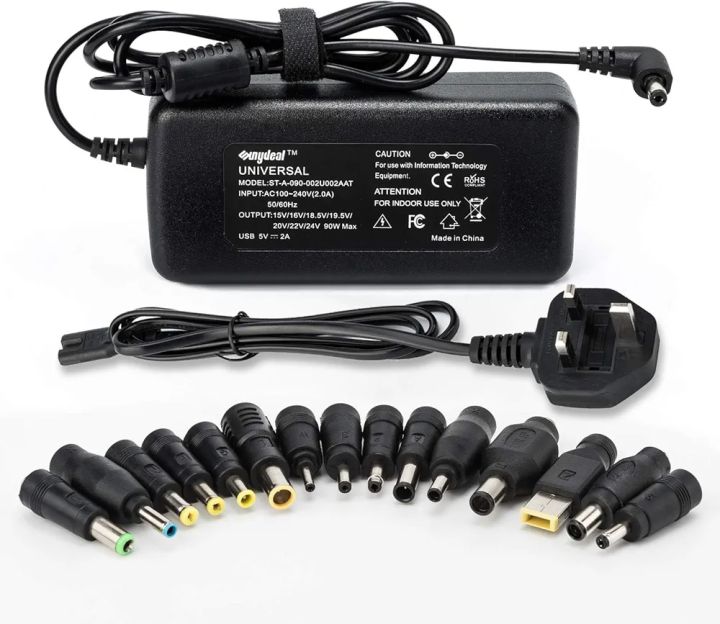 German shepherd Sunydeal 90W Universal Laptop Charger 15V 16V 18.5V 19V 19.5V 20V 22V 24V AC Power Adapter 5V USB Charging Port Power Supply for HP Dell ASUS Toshiba Acer Lenovo SAMSUNG Sony Fujitsu and More 15 Tips