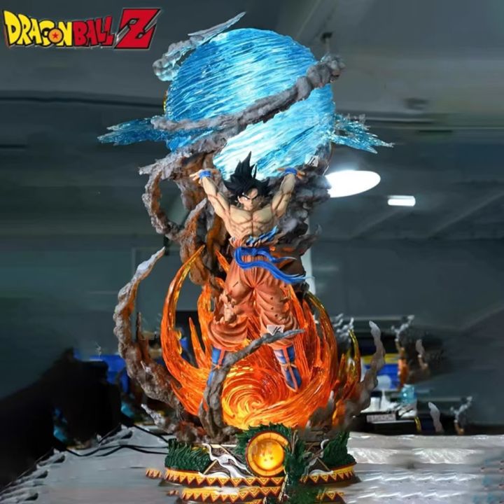 Dragon Ball 25cm Goku Action Figure Spirit Pvc Statue Anime Super Saiyan Collection Model Doll Toys Anime