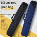 1/2 Pole Billiard Cue Bag Portable Stick Bag Snooker Billiard Cue Stick Backpack Oxford Sleeve Pool Cue Storage Pouch.