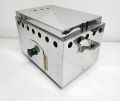 Commercial 4 Liter Gas Deep Fryer | Stainless Steel Gas Fryer | Deep Fryer for Chicken, Fries, Samosa & Snacks Oil Fryer For Restaurant, Home & Fast Food. 