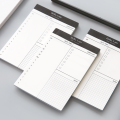 Mini planner daily check list Desk time schedule Office school Notebook/planner Stationary weekly planner.