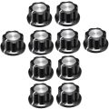 Miwayer 10Pcs Potentiometer Volume Control Knob/6.35mm Shaft w/Set Screw /for Guitar Effect Sound Pedal Replacement. 