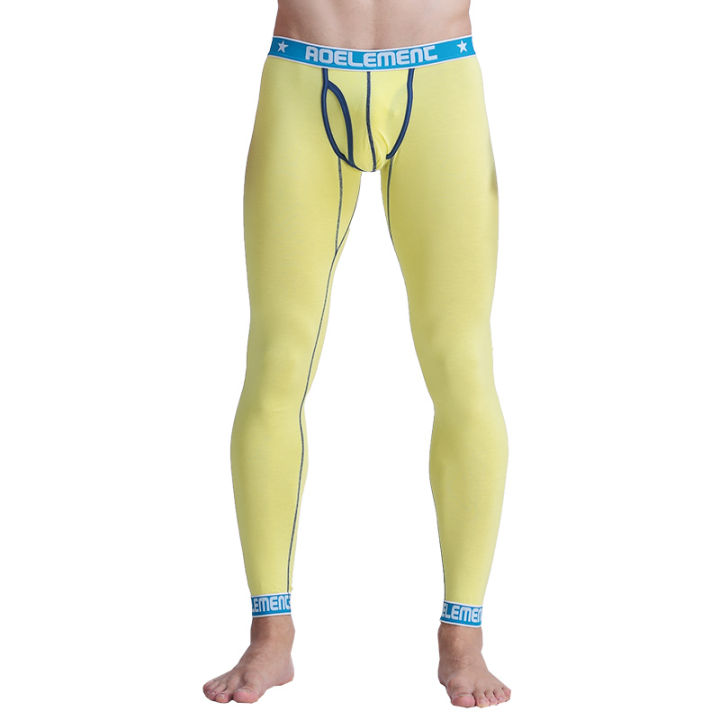 Men's%20long%20Johns%20one-piece%20thin%20underpants%20Tight%20thermal%20pants%20Modal%20slim%20cotton%20pants%20leggings%20-%20Image%205