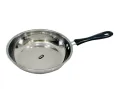 Silver Fry Pan - 18 cm Non-Stick Cooking Pan with Heat-Resistant Handle. 