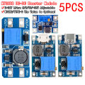5PCS MT3608 DC-DC Step Up Converter Booster Power Supply Module Boost Step-up Board MAX output 28V 2A. 