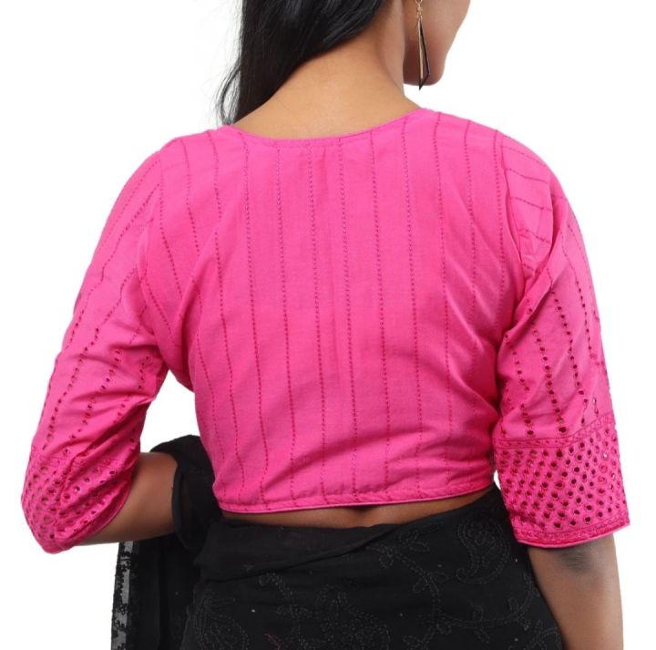 Habuka%203%20querter%20sleeve%20blouse%20for%20Women's%20and%20girls.%20-%20Image%205