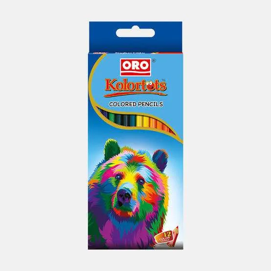 "Colour Pencils Oro KolorTots Colour Pencils – Premium Non-Toxic Large ...