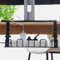 K cable tray organizer, under table cable management, suitable for working computer table, home and office, new installation free under wire table rack.. 