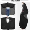 Professional  Barber Haircutt Cape Barbershop Pattern of Suit Antistatic Hairdresser Apron Salon Styling Tools. 
