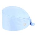 Nurse Solid Color Hat Surgical Cap Operating Room Hat Female Doctor Hats Stomatology Button Cap Dustproof ICU Nurse Hat.