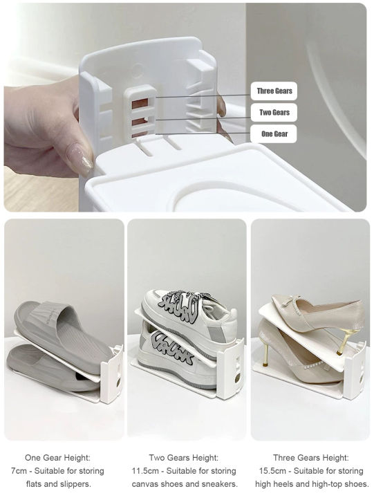 2/4/8PCS%20Space%20Saving%20Shoe%20Rack%202-Layer%20Adjustable%20Expandable%20Shoe%20Shelf%20for%20Closet%20Easy%20Assembly%20Shoe%20Organizer%20-%20Image%205