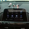Cute Ornaments Couple Action Figurines Balloons For Car Dashboard Decoration. 