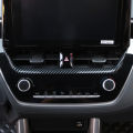 Middle AC Air Vent Navigation Strip Cover Trim Frame for Toyota Corolla E210 Corolla Cross 2019 - 2023 Car Styling Accessories.
