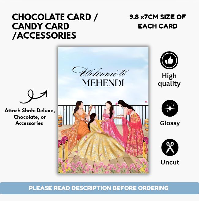 Bangles Card Bangle Cards for Mehndi / Bangles Card / Chocolate Cards / Wedding ...