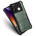 Infinix Note 40 Pro Protective Black Border Crystal Clear Xundd Mobile Back Case Cover.