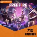 FREE FIRE TOPUP 713 DIAMOND FAST DELIVERY. 