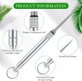 1 Pcs Portable Titanium Toothpicks Pocket Toothpick With ProtectiveHolder Reusable Toothpicks With Key Ring Pocket ToothpicksFor. 