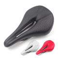 MTB/Road Carbon Bike Saddle 143mm 155mm Triathlon Power Bicycle Saddles for Men Women TT Race Carbon Bike Seat Black White Red. 