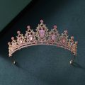 Floral Stone Pearl Crystal Wedding Bridal Tiara Crown Rhinestone Headbands Hair Hairband.