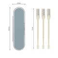 Pack of 3 Washable Nose Hair Remover - Nose Hair Trimmer - 360 degree Rotating Nose Hair cutter - Portable. 