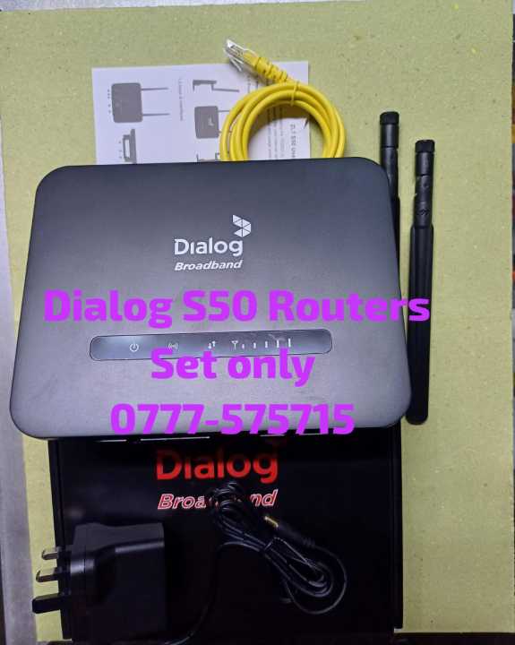 Dialog ZLT S50 CAT 6 Router Brand New Device Only Dual Band Band (1.3. ...