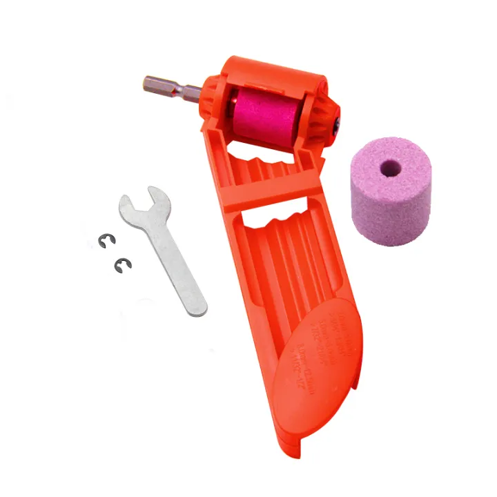 Electric Hand Drill Drill Grinder Portable Grinder Drill Grinder Ordinary Iron Straight Shank Drill Bit Grinding Stone Tool Set