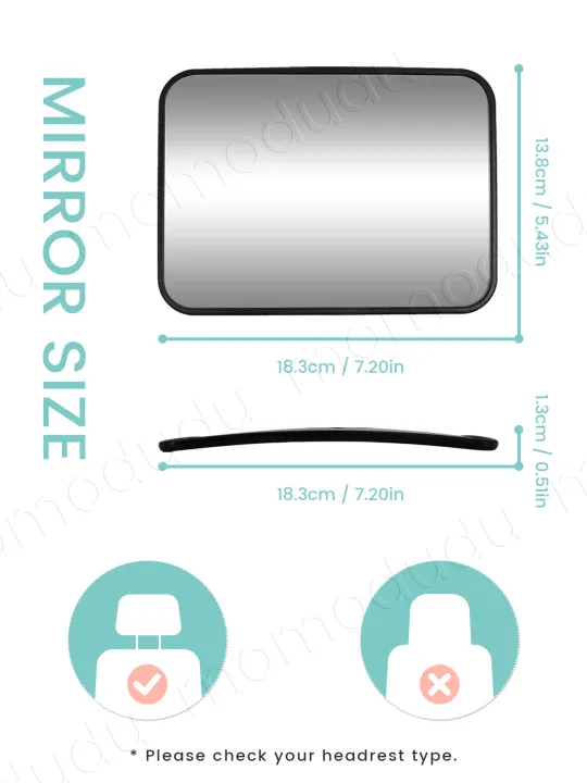 Car%20Mirrors%20for%20Baby%20Car%20Seat%20Shatterproof%20Mirrors%20Adjustable%20Rear-Facing%20Mirror%20for%20of%20Toddler%20Easy%20to%20Install%20on%20Cars%20Headrest%20-%20Image%202