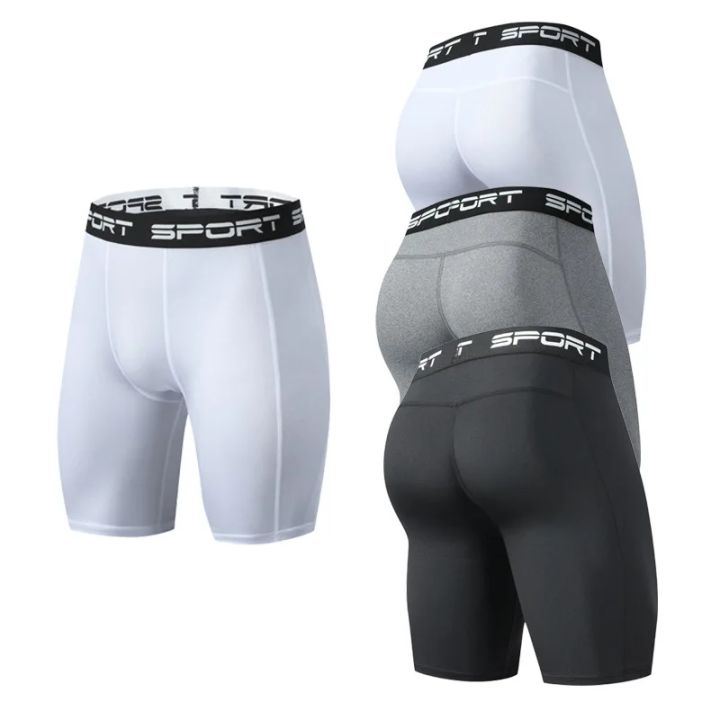 Summer Men Sports Tights Gym Running Leggings Male Jogging Elastic Compressions Casual Sweatpants Football Basketball Trousers