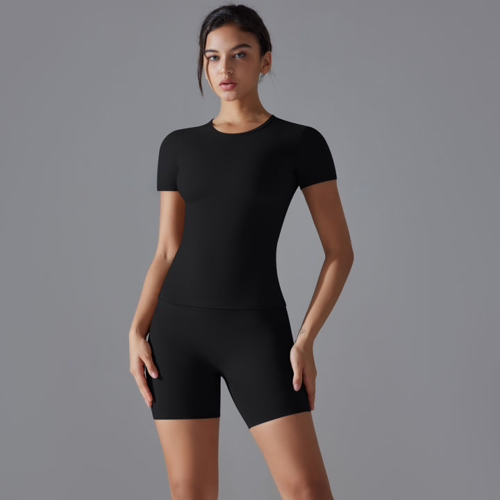 Yoga%20Set%20Women%20Sports%20Short%20Sleeve%20Top%20With%20High%20Waist%20Leggings%20Running%20Jogging%20Workout%20Clothes%20Sports%20Fitness%20Gym%20Sets%20-%20Image%208
