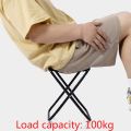 Portable Folding Chair Bench Fishing Stool Travel Camping Horse Stool Stools Train Subway Queuing Portable Stools Outdoor Tool.