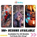 Available for All Mobiles Print Back Full Body Skin Multiple Designs. 