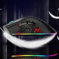 BM600 Rechargeable USB 2.4G Wireless RGB Light Honeycomb Gaming Mouse Desktop PC Computers Notebook Laptop Mice Mause Gamer Cute. 