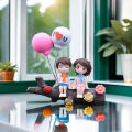 1pc New Tree Branch Couple Car Decoration Creative Car Decoration Fashion Creative Car Accessories Automotive ornaments. 