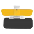 Polarized Anti-glare Sun Visor for Automobile Extended Anti-ultraviolet Sunshade HD Night Vision Driving Goggles Visor.