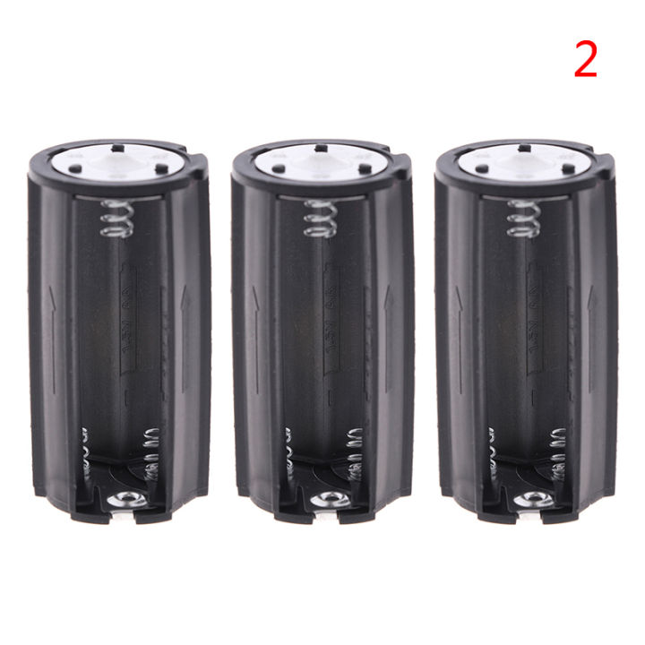 1/3Pcs%203x%20AA%20to%20D%20Size%20Battery%20Adapter%20Converter%20Holder%20Case%20Box%20Series%20circuit%20-%20Image%207