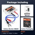 ANCEL BM200 Wireless Bluetooth 4.2 12V Battery Monitor Car Battery Health Check Monitoring Battery Tester For Android IOS APP. 