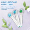 4pcs Replacement Brush Heads For Oral-B Electric Toothbrush Advance Power/Vitality Precision Clean/Pro Health/Triumph/3D Excel.